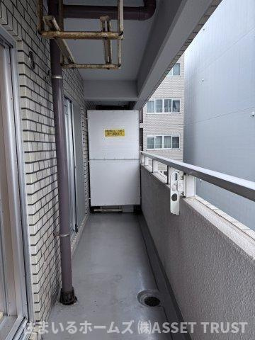 初台スカイレジテルのバルコニー