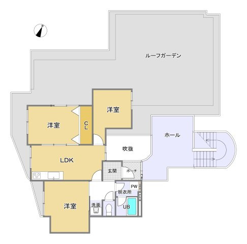 【間取り】の画像