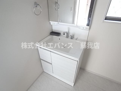 【独立洗面台】 | 矢作町戸建 | 独立洗面台です