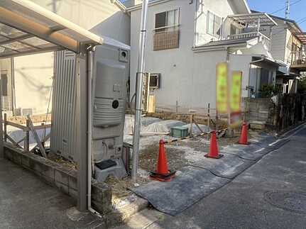 広島市中区江波西1丁目　新築一戸建ての外観