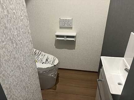 広島市中区江波西1丁目　新築一戸建てのトイレ