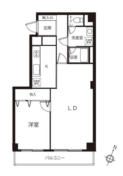 パークハイム杉並G棟の間取り