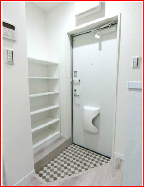 ハーミットクラブハウス京急蒲田の玄関