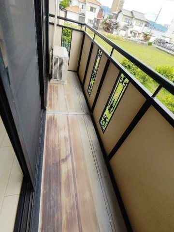 プリシェールKのバルコニー