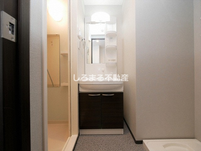 レオンヴァリエ大阪ベイシティの洗面所