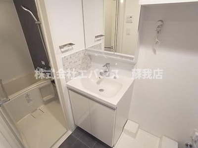 【独立洗面台】 | ステージグランデ本千葉 | 独立洗面台で身支度をすべて済ませてしまいましょう