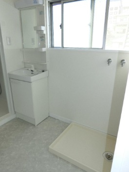 エクシード星が丘の独立洗面台