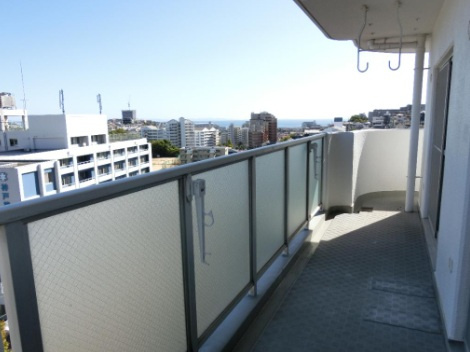エクシード星が丘のバルコニー