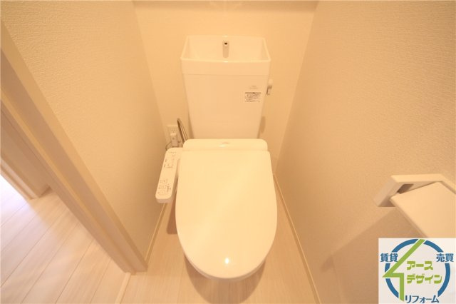 ベルプラージュ魚住のトイレ