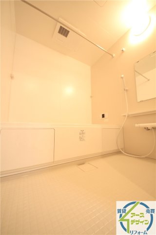 ベルプラージュ魚住の浴室