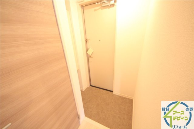 ベルプラージュ魚住の玄関