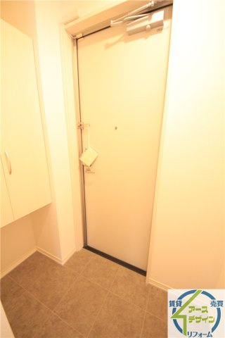 ベルプラージュ魚住の玄関