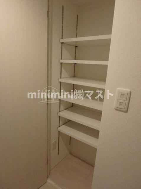 セレニテ福島カルムの玄関