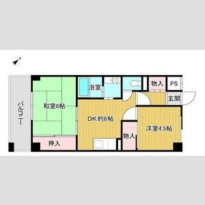 グランツ垂水の間取り