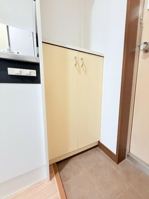 スクエアコートの玄関