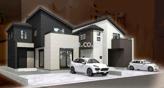 【新築分譲住宅】ふじみ野市亀久保26期の外観パース|イメージパース