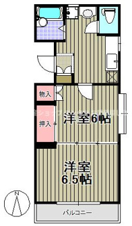 【間取り】 | メゾンブランシュ２号館