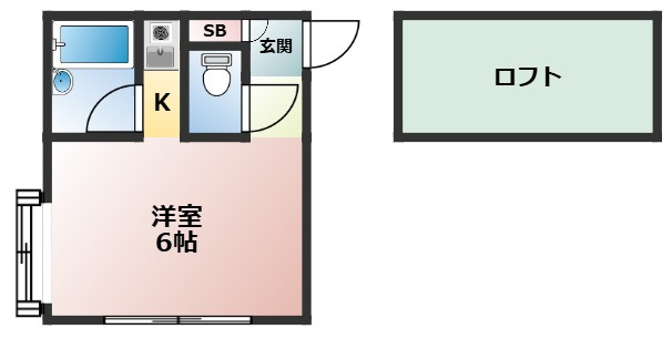ピュアハウス真間の間取り