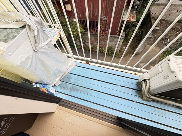 ピュアハウス真間のバルコニー