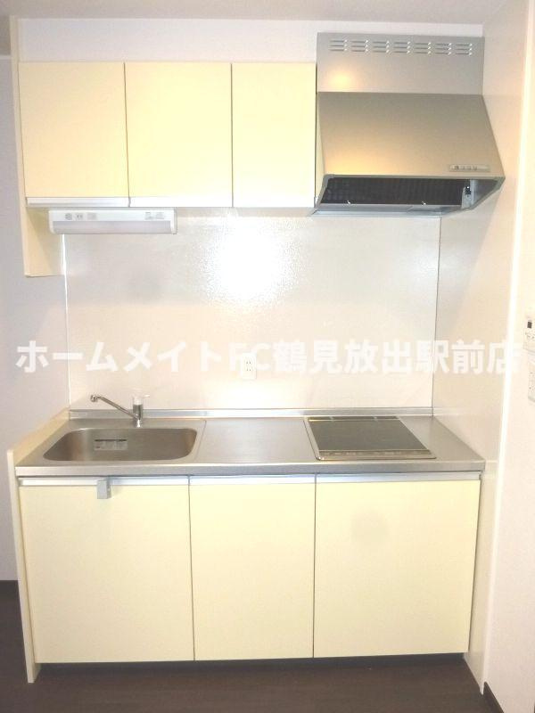 東大阪市森河内西１丁目のアパートのキッチン