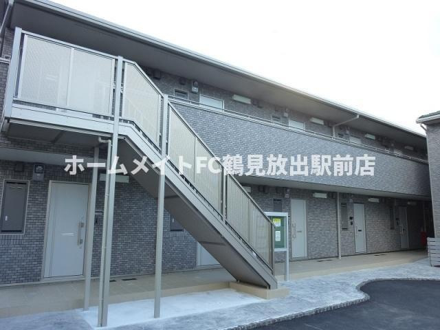 東大阪市森河内西１丁目のアパートの外観