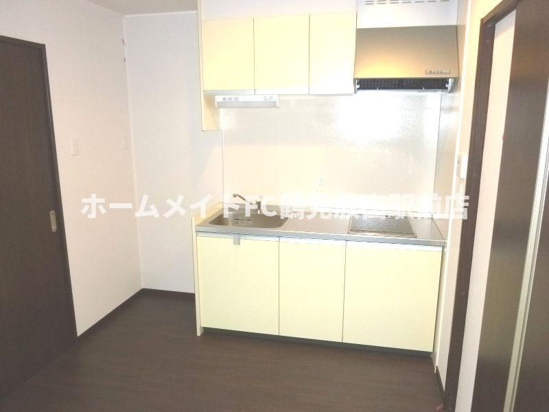 東大阪市森河内西１丁目のアパートのキッチン
