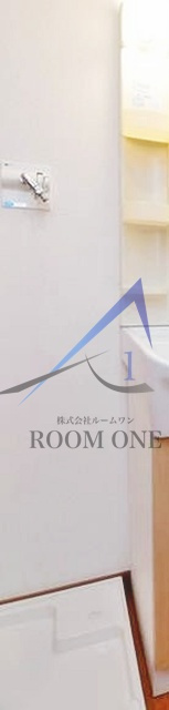 橘ビルの設備|洗濯機置き場です。