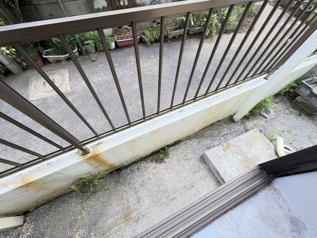 ピュアハウス真間のバルコニー