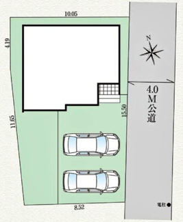 【区画図】 | さいたま市見沼区片柳１丁目　新築分譲住宅