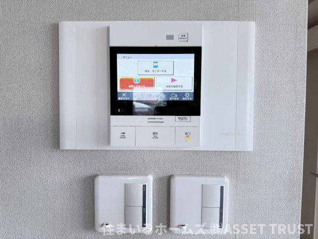 ビラハイツ参宮橋の防犯設備|オートロックのインターホン