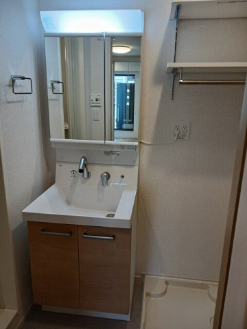 ラ・メール・ソレイユの洗面所|忙しい朝には欠かせない洗面所です