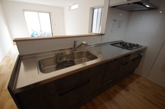 【キッチン】 | 【仲介手数料無料！！】国立市西1丁目　新築戸建て（全7区画）D号棟　6380万円