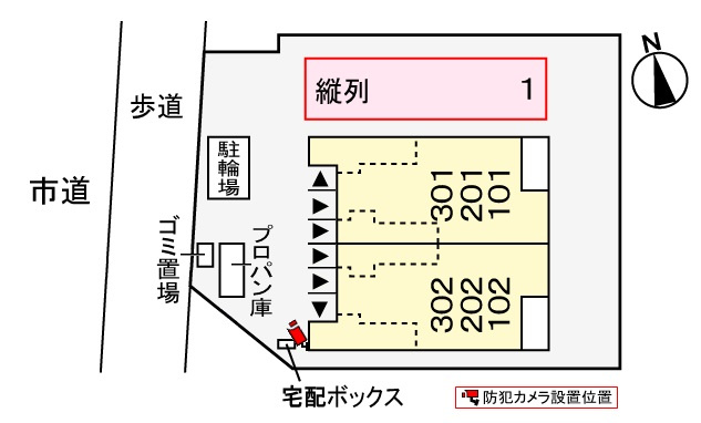 サンリット・ファインの区画図