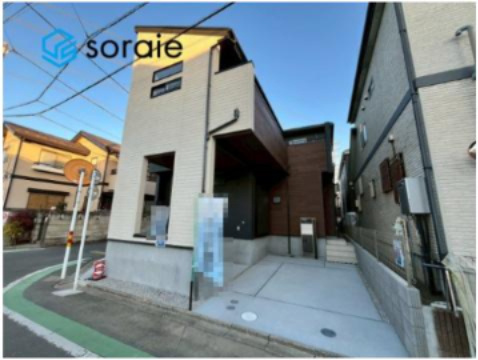 川越市小室　新築戸建　ブルーミングガーデンの外観|1月31日撮影