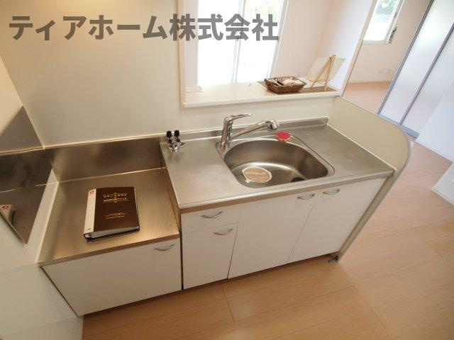 ディーグラフォート上牧のキッチン|キッチンでお料理をお楽しみください