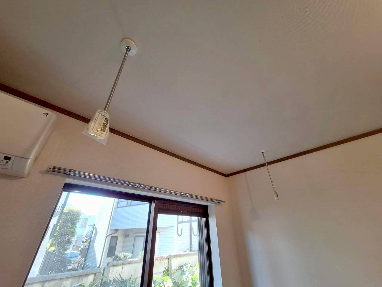 シャテニエの和室|★雨の日も安心の室内物干しフック★