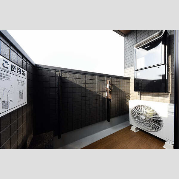 jack ashinoya Ⅰのバルコニー