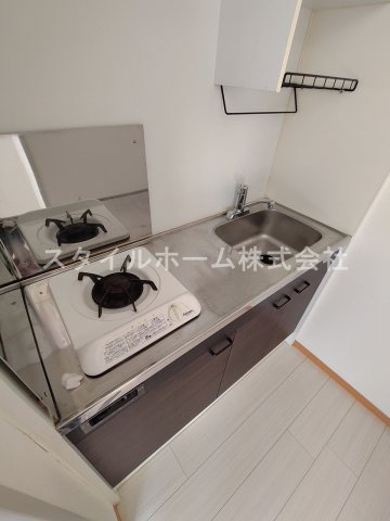 パーク柱のキッチン|別部屋写真です。