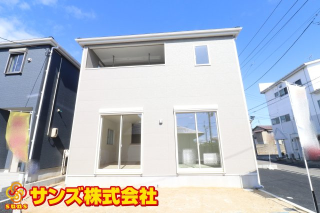 郡山市字城清水　　　１号棟　　　桜小学校、郡山第３中学区の外観|南側から見た外観