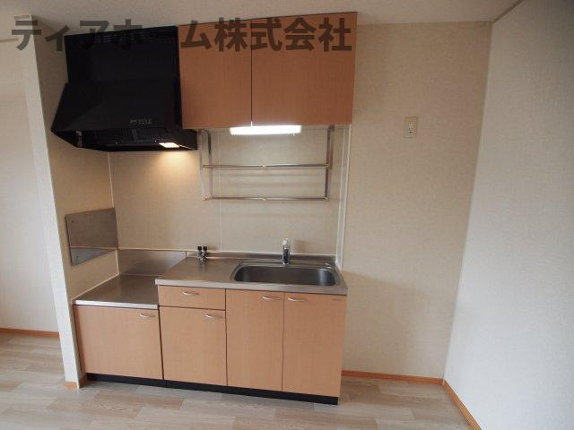 北葛城郡上牧町大字中筋出作の賃貸マンションのキッチン|使いやすいキッチンです