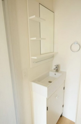 オーパスワン松庵の洗面所