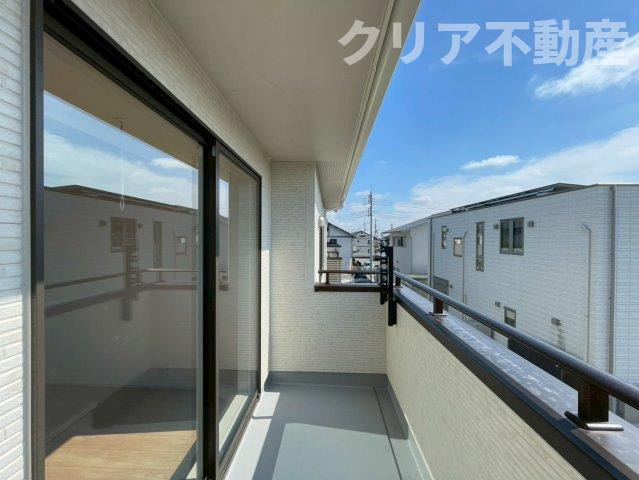 【バルコニー】 | 前橋市後家町　2号棟