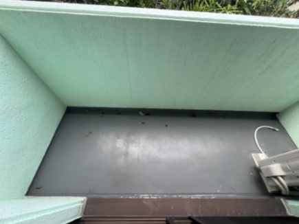 メゾンALL-INのバルコニー