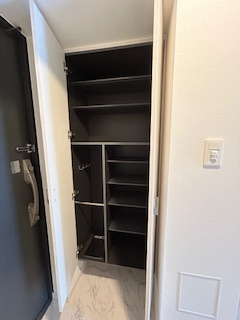 S-RESIDENCE江坂Alegriaの収納|こまごまとしたものを収納できそうですね