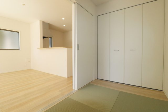 郡山市字城清水　　　２号棟　　　桜小学校、郡山第３中学区の和室