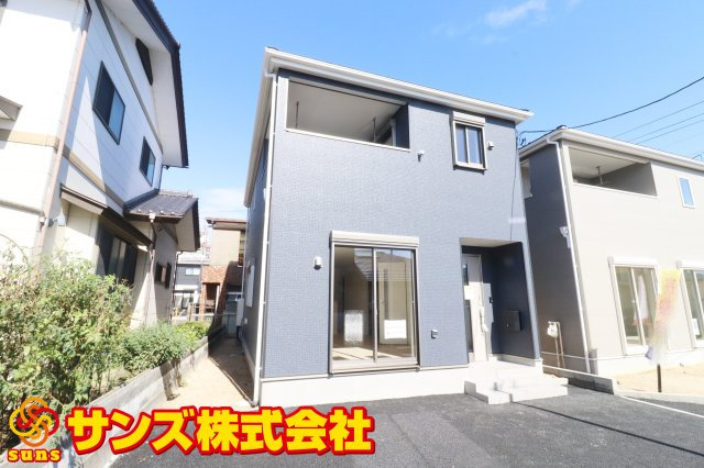 郡山市字城清水　　　２号棟　　　桜小学校、郡山第３中学区の外観|南西側から見た外観