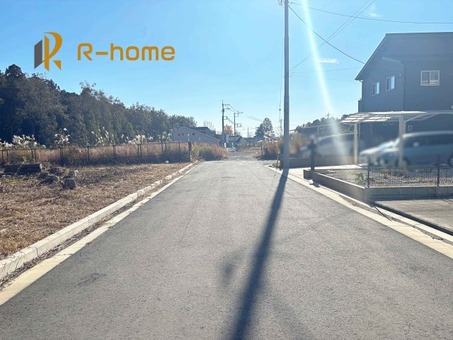 水戸市内原町第12　新築戸建て　1号棟の前面道路含む現地写真|周辺環境も併せて案内致します♪
ぜひ現地へお越しください♪