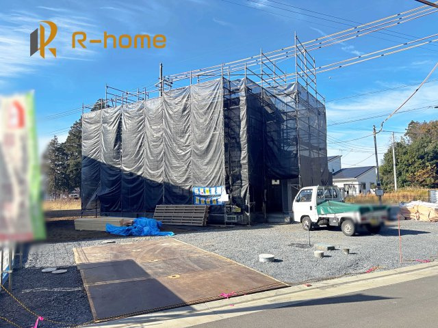 水戸市内原町第12　新築戸建て　1号棟の外観|ご予約を頂ければ、『平日』はもちろん『早朝』や『夜間』もご見学可能です♪お気軽にお申し付けください♪