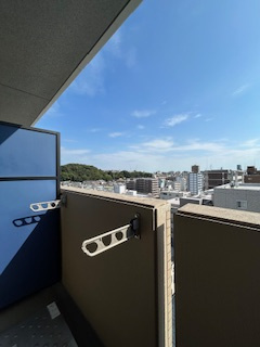 S-RESIDENCE江坂Alegriaのバルコニー|落ち着いた時間を過ごせるバルコニーです