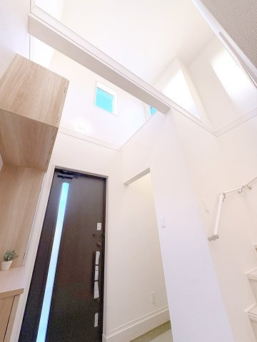 新築戸建・新築建売　福島市森合蒲原　森合小・清水中の玄関